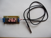 Цифровой термометр на основе датчика  DS18B20
